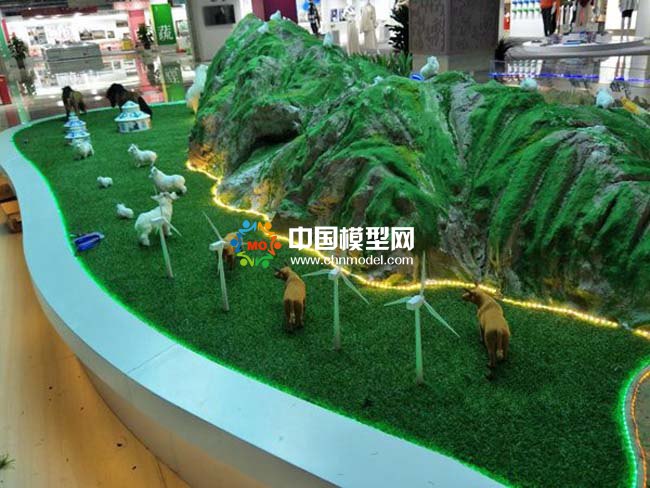 生態(tài)農(nóng)業(yè)沙盤(pán)模型