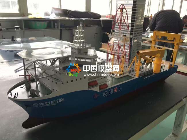 深?？辈齑Ｐ?，海洋石油708模型