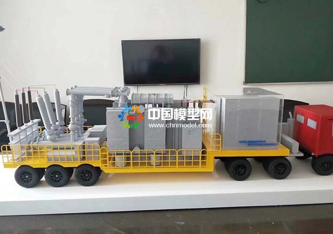 車載移動(dòng)變電站模型