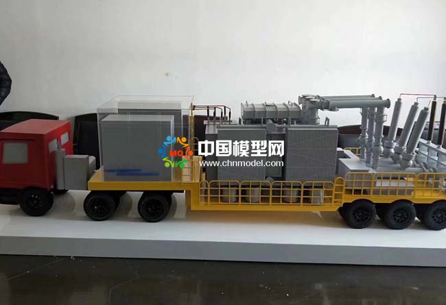 車載移動(dòng)變電站模型