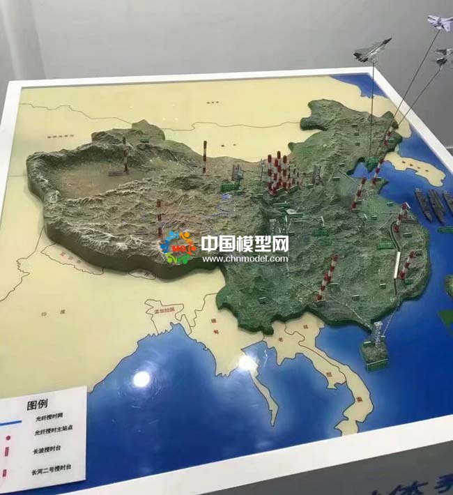 國家授時(shí)系統(tǒng)沙盤模型