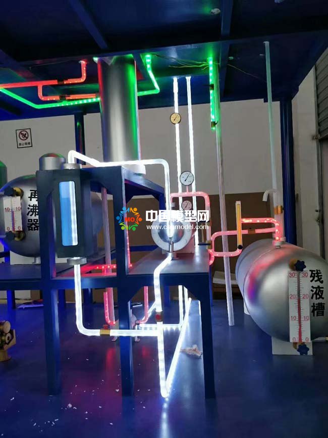蒸餾塔沙盤(pán)模型