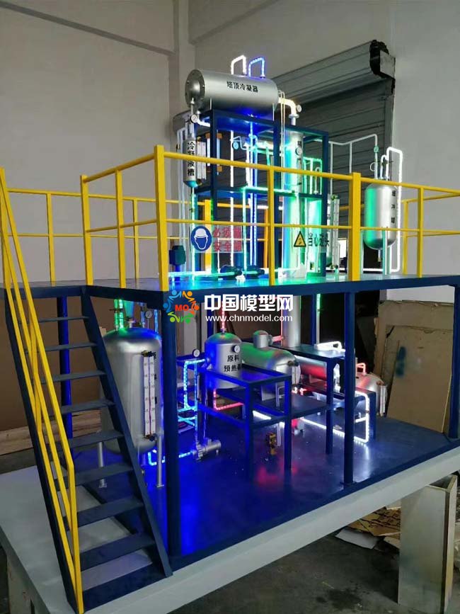 蒸餾塔沙盤(pán)模型