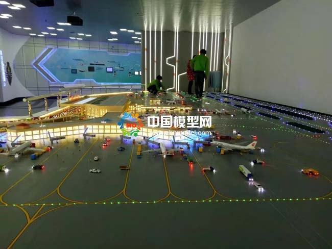 機(jī)場(chǎng)物流沙盤模型