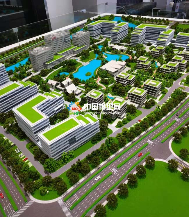 中電海康無(wú)錫物聯(lián)網(wǎng)產(chǎn)業(yè)基地沙盤(pán)模型