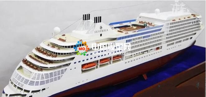 銀海女神號(hào)豪華郵輪模型