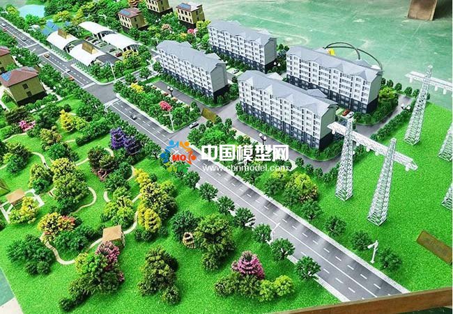 光伏電站應(yīng)用場景沙盤模型，太陽能光伏屋頂發(fā)電沙盤模型