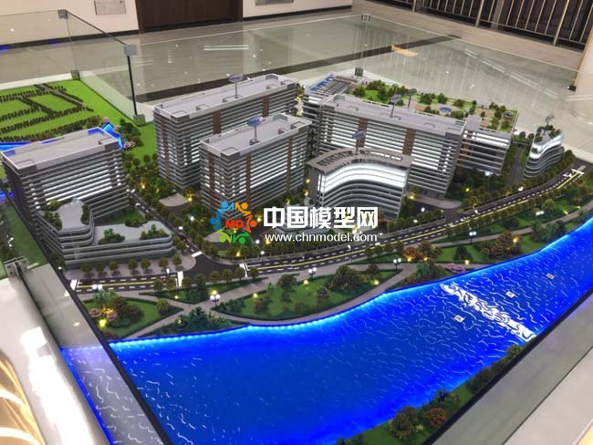 環(huán)境生態(tài)產(chǎn)業(yè)園沙盤模型