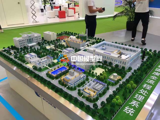 工業(yè)垃圾固廢處理沙盤模型