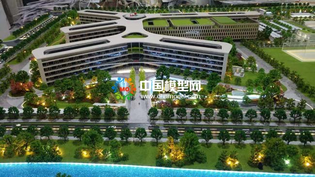 中醫(yī)院沙盤模型