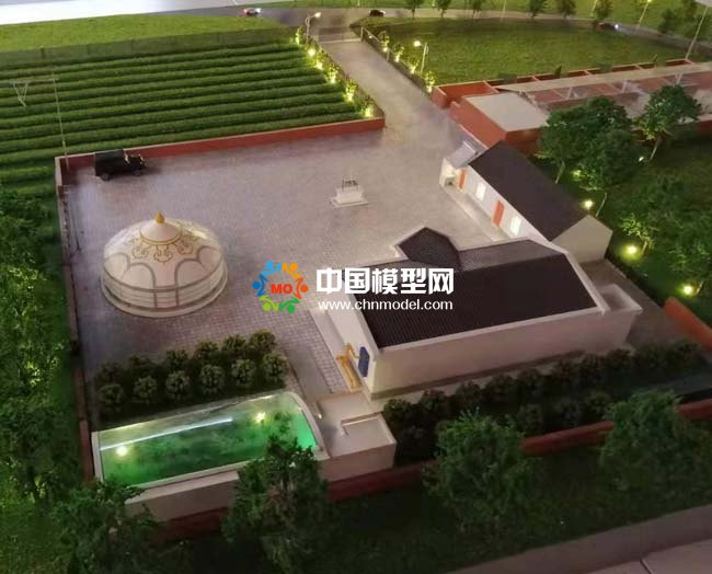 牧民生活沙盤模型，蒙古包模型