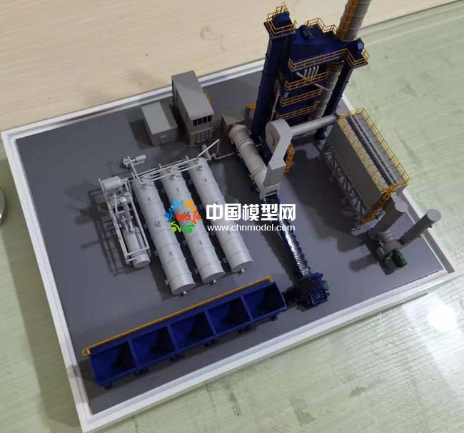 生物質(zhì)催化熱解沙盤(pán)模型