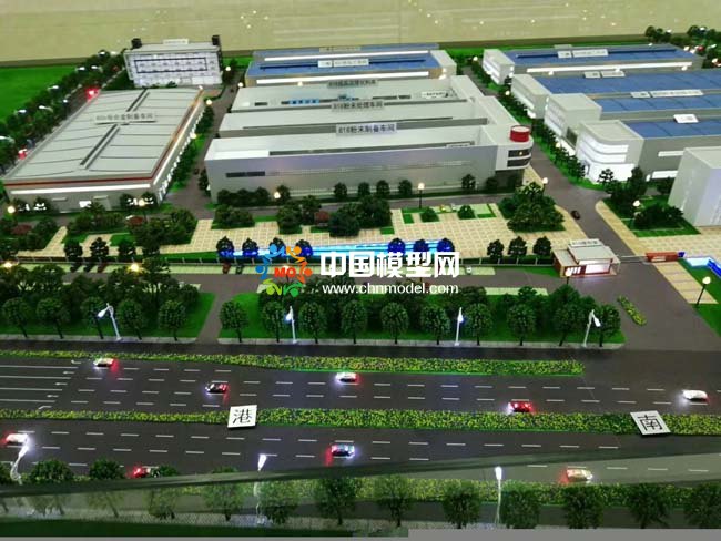 工廠車間沙盤模型