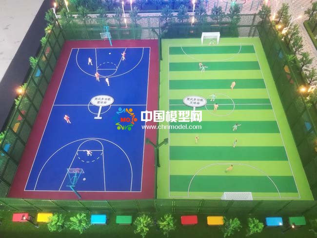 體院場(chǎng)館板網(wǎng)運(yùn)動(dòng)場(chǎng)圍網(wǎng)及體育場(chǎng)防護(hù)網(wǎng)沙盤(pán)模型