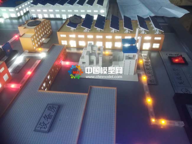 電力源網(wǎng)荷儲(chǔ)一體化和多能互補(bǔ)沙盤(pán)模型