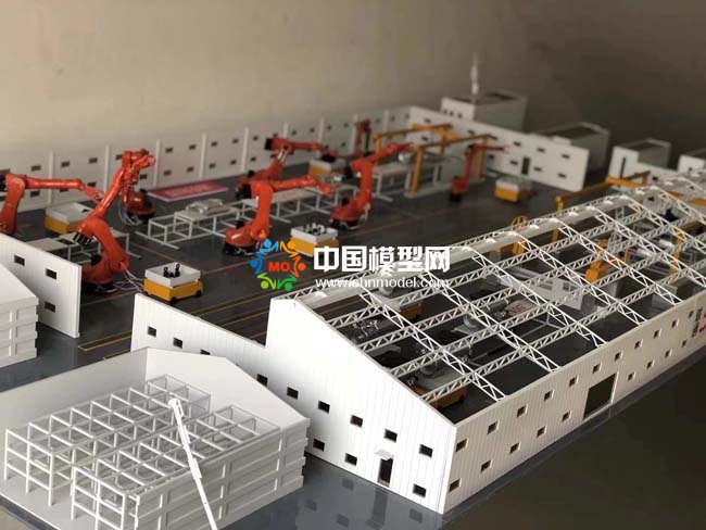 聯(lián)通5G機器人智慧工廠沙盤模型