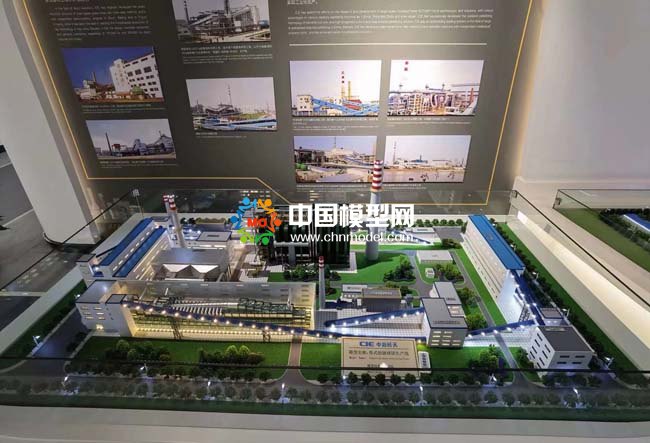 帶式烙燒球團(tuán)生產(chǎn)線沙盤(pán)模型