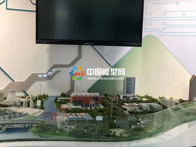 節(jié)能減排高效能源利用沙盤模型