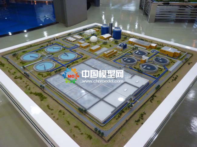 工業(yè)污水處理廠沙盤模型