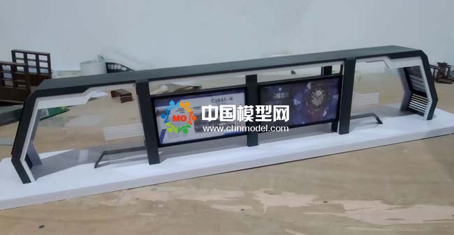 公交站臺(tái)模型