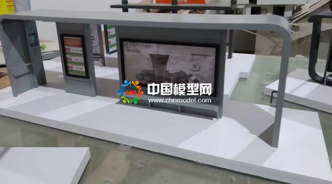 公交站臺(tái)模型