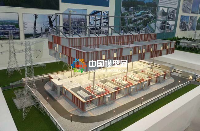 輸變電工程220KV變電站沙盤(pán)模型