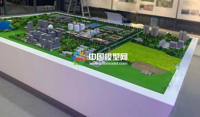 城市水污染治理沙盤模型