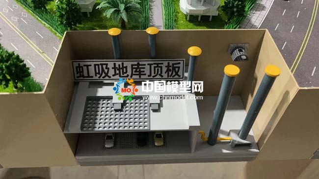 海綿城市再生資源一體化雨水處理沙盤(pán)模型