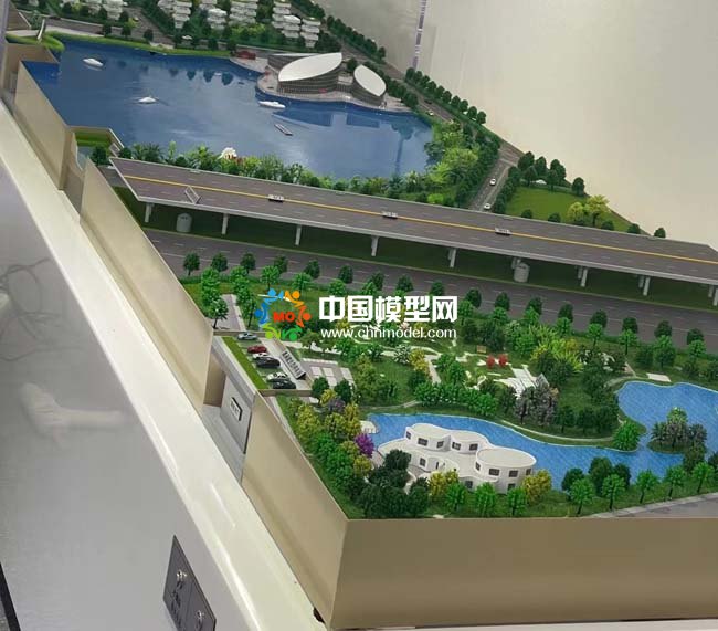 海綿城市再生資源一體化雨水處理沙盤(pán)模型