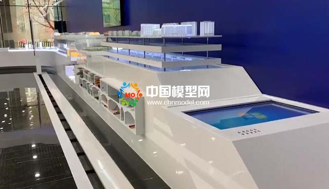 地鐵站仿真場景展示沙盤模型