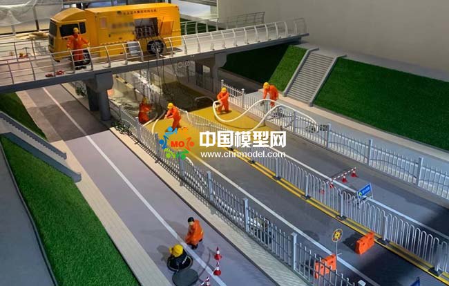 城市防汛應急搶險救災沙盤模型