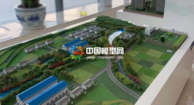 農村污水處理系統(tǒng)及標準化鎮(zhèn)級污水處理廠沙盤模型