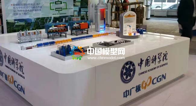 核能發(fā)電與泛燃料處理沙盤模型