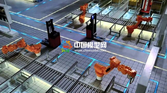 智慧工廠智能制造沙盤模型