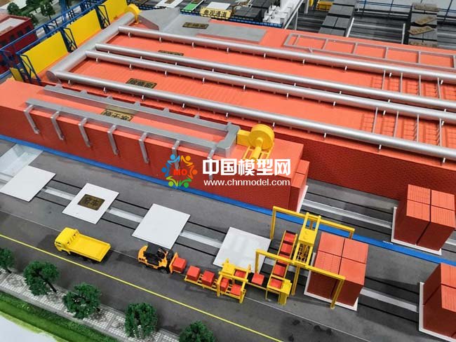 窯廠沙盤模型，磚廠沙盤模型