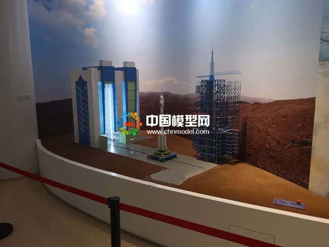 航天發(fā)射場(chǎng)沙盤模型