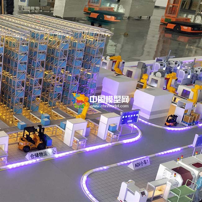 智慧工業(yè)智能制造沙盤模型