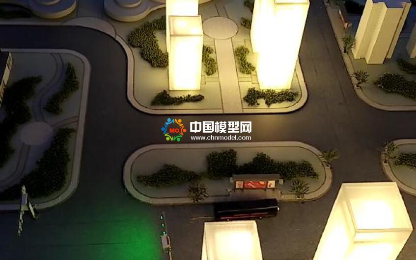 智慧信號燈沙盤模型