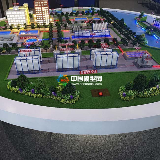 超濾零排放污水回用系統(tǒng)沙盤模型