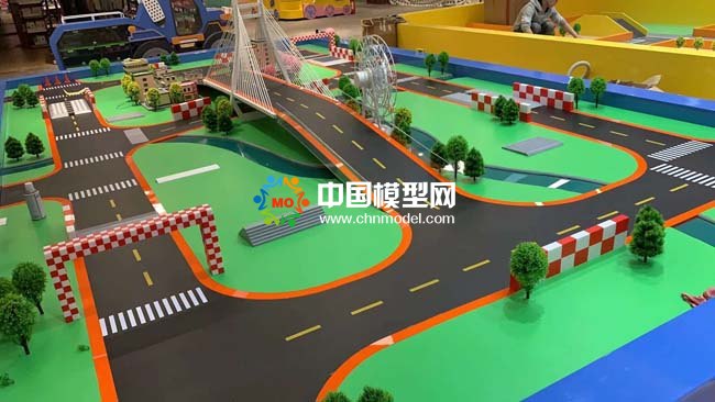 攀爬車設備沙盤模型，兒童游樂設備沙盤模型
