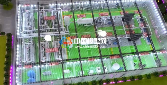 新型水廠設(shè)備沙盤模型