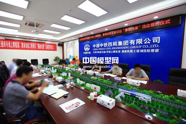 寧波軌道交通4號(hào)線(xiàn)沙盤(pán)模型