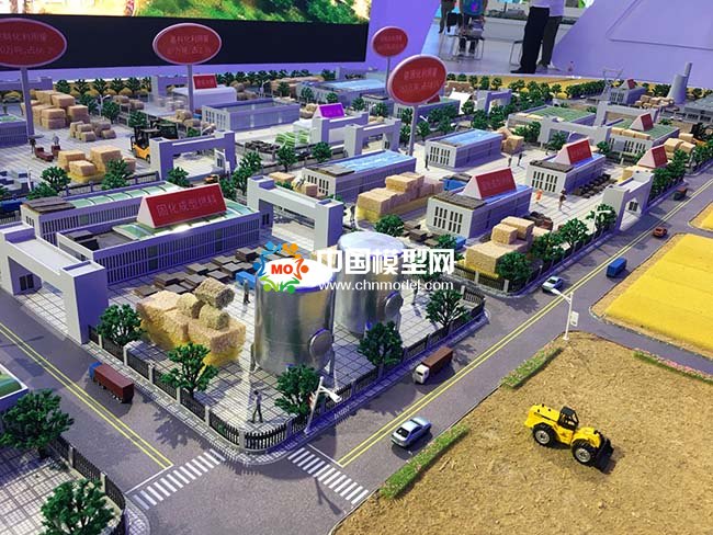 秸稈收儲(chǔ)綜合利用沙盤模型