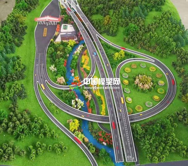 高速公路建設(shè)沙盤(pán)模型集錦