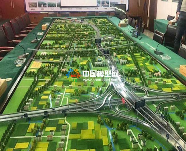 中鐵一局項(xiàng)目沙盤模型 