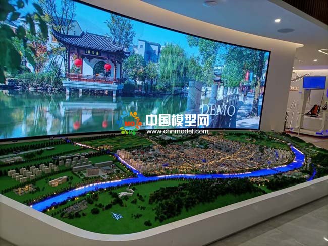 壽昌古鎮(zhèn)沙盤模型