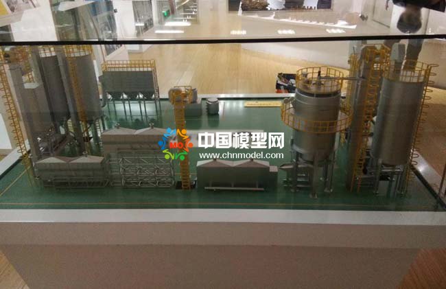 廢砂再生砂生產(chǎn)線模型