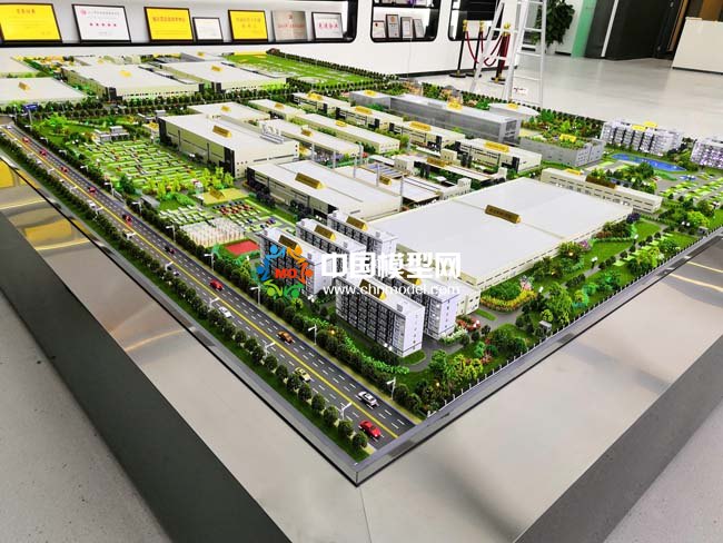 汽車(chē)動(dòng)力電池工廠沙盤(pán)模型