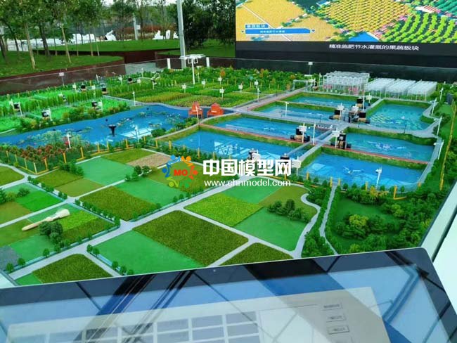 ???????施肥節(jié)水灌溉沙盤模型