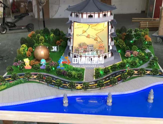 小學(xué)生科技作品展沙盤模型